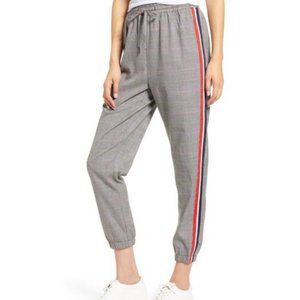 Cupcakes & Cashmere Women's Stella Checkered High Rise Jogger Pants